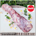 Beef Eye Fillet Mignon Has Dalam TENDERLOIN frozen USDA US choice SWIFT wellington 1/3 cuts +/- 1.2kg (price/kg)